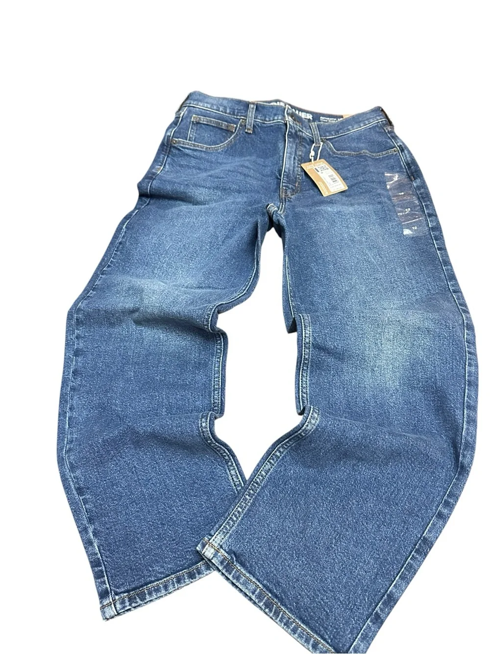 Eddie‎ Bauer Authentic Voyager High Rise Straight blue Jeans – Size 12 NWT